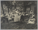 Picnic Fun on the Little Miami River, Nancy Ford Cones American, Gelatin silver print