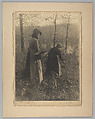 Gathering Mushrooms, Nancy Ford Cones  American, Gelatin silver print