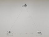 Untitled (Triangle), Liliana Porter American, Laminated gelatin silver prints, graphite