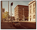 Lincoln Street and Riverside Street, Spokane, Washington, Stephen Shore  American, Chromogenic print