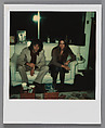 [Liz and Michael Lesy in Walker Evans's Living Room, Old Lyme, Connecticut], Walker Evans (American, St. Louis, Missouri 1903–1975 New Haven, Connecticut), Instant internal dye diffusion transfer print (Polaroid SX-70)
