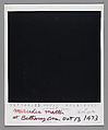 [Mercedes Matter, Bethany, Connecticut], Walker Evans (American, St. Louis, Missouri 1903–1975 New Haven, Connecticut), Instant internal dye diffusion transfer print (Polaroid SX-70)
