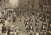 [Parade, Harlem], James Van Der Zee  American, Gelatin silver print