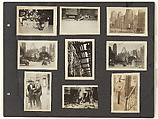 [New York Album Page: Midtown, Bryant Park Vicinity, and Chinatown, Manhattan], Berenice Abbott  American, Gelatin silver prints