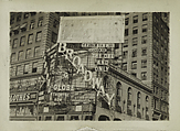 [New York Album: The I. Miller Building, 1552 Broadway], Berenice Abbott  American, Gelatin silver print