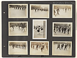 [New York Album Page: Decoration Day Parade, Central Park West, Manhattan], Berenice Abbott  American, Gelatin silver prints