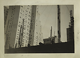 [New York Album: Sky View Between Buildings], Berenice Abbott  American, Gelatin silver print