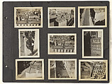 [New York Album Page: City Hall and Brooklyn Bridge Vicinity, Manhattan], Berenice Abbott  American, Gelatin silver prints
