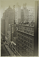 [New York Album: Excelsior Savings Bank, 221-223 West 57th Street], Berenice Abbott  American, Gelatin silver print