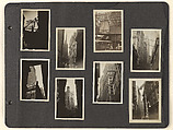 [New York Album Page 4: Financial District, Broadway and Wall Street Vicinity, Manhattan], Berenice Abbott  American, Gelatin silver prints