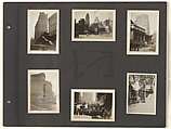 [New York Album Page: The Battery and Midtown, Bryant Park and Herald Square Vicinity, Manhattan], Berenice Abbott  American, Gelatin silver prints
