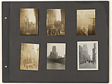 [New York Album Page: Midtown, Forty-second Street Vicinity, Manhattan], Berenice Abbott  American, Gelatin silver prints