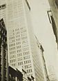 [New York Album: Federal Reserve Bank, Park Place to Wall Street on Broadway], Berenice Abbott  American, Gelatin silver print