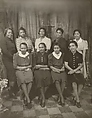 [Group of Women], James Van Der Zee  American, Gelatin silver print