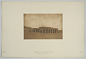 Vue générale des Ruines du Rhamesseum, à Thèbes (Tombeau d'Osymandian), Maxime Du Camp  French, Salted paper print from paper negative