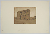 Colosses du Ramesséum, Maxime Du Camp French, Salted paper print from paper negative
