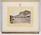 Photographs Showing Landscapes, Geological and Other Features, of Portions of the Western Territory of the United States, Obtained in connection with Geographical and Geological Explorations and Surveys West of the 100th Meridian, Season of 1871, Timothy H. O&#39;Sullivan (American, born Ireland, 1840–1882), Albumen silver prints from glass negatives