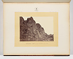 Photographs Showing Landscapes, Geological and Other Features, of Portions of the Western Territory of the United States, Obtained in connection with Geographical and Geological Explorations and Surveys West of the 100th Meridian, Seasons of 1871, 1872 and 1873, Timothy H. O'Sullivan (American, born Ireland, 1840–1882), Albumen silver prints from glass negatives