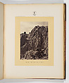 Photographs Showing Landscapes, Geological and Other Features, of Portions of the Western Territory of the United States, Obtained in connection with Geographical and Geological Explorations and Surveys West of the 100th Meridian, Seasons of 1871, 1872 and 1873, Timothy H. O'Sullivan (American, born Ireland, 1840–1882), Albumen silver prints from glass negatives