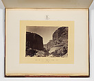 Photographs Showing Landscapes, Geological and Other Features, of Portions of the Western Territory of the United States, Obtained in connection with Geographical and Geological Explorations and Surveys West of the 100th Meridian, Seasons of 1871, 1872 and 1873, Timothy H. O'Sullivan (American, born Ireland, 1840–1882), Albumen silver prints from glass negatives
