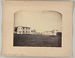 Provost Marshall’s Office and Prison, Camp Nelson, Kentucky, G. W. Foster American, Albumen silver print from glass negative