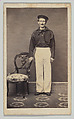 [Union Sailor], Christopher Columbus Sherwood  American, Albumen silver print from glass negative
