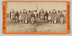 Colored Army Teamsters, Cobb Hill, Virginia, Unknown, Albumen silver print from glass negative