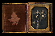 [Two Young Men], Unknown (American), Daguerreotype