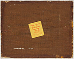 [House with Gridded Panel and Palm Trees], Walker Evans (American, St. Louis, Missouri 1903–1975 New Haven, Connecticut), Tempera on panel