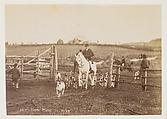 [Fox Hunting in the Roman Countryside], Giuseppe Primoli (Italian, 1851–1927), Gelatin silver print