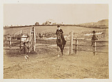 [Fox Hunting in the Roman Countryside], Giuseppe Primoli (Italian, 1851–1927), Gelatin silver print
