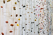 Naxos, Jesse Krimes (American, born 1982), Mixed media (including pebbles, thread, and pins)