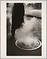 Man Near Manhole, Times Square, New York City, Louis Stettner  American, Gelatin silver print