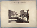 Grands Travaux de Marseille, Boulevard de l'Empereur, Percée du Fort St. Nicolas, Adolphe Terris French, Albumen silver print from glass negative
