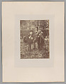 [Two Farmers, Spain], Alphonse Delaunay  French, Albumen silver print from paper negative