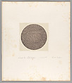 Oeil du Libellule [Eye of a Dragonfly], Auguste-Adolphe Bertsch  French, Salted paper print