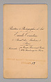 [? Aubert], Emile Tourtin (French, active 1860s–70s), Albumen silver print