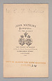 [William Charles Thomas Dobson], John and Charles Watkins (British, active 1867–71), Albumen silver print