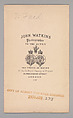 [Thomas Faed], John and Charles Watkins (British, active 1867–71), Albumen silver print