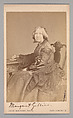 [Margaret Gillies], John and Charles Watkins (British, active 1867–71), Albumen silver print