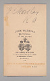 [John Callcott Horsley], John and Charles Watkins (British, active 1867–71), Albumen silver print