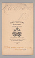 [Richard Westmacott], John and Charles Watkins (British, active 1867–71), Albumen silver print