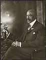 [Seated Man Holding Telephone], James Van Der Zee  American, Gelatin silver print