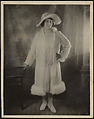[Gaynella Greenlee Wearing Pale Coat Trimmed with Fur], James Van Der Zee  American, Gelatin silver print