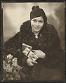 [Woman with Christmas Gifts], James Van Der Zee  American, Gelatin silver print