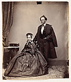 [Senator and Mrs. James Henry Lane], Brady & Co.  American, Albumen silver print from glass negative