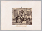Baleares, Aldeanos de Palma y sus alrrededores, Charles Clifford (Welsh, 1819–1863), Albumen silver print from glass negative