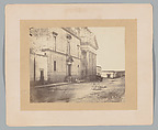 [Convent in La Cruz], François Aubert  French, Albumen silver print from glass negative