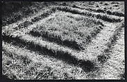 Squares on the Grass, Ireland, Richard Long British, Gelatin silver print