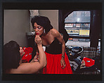 Carrie Being Made Up for the Ball, Mariette Pathy Allen American, Silver dye bleach print